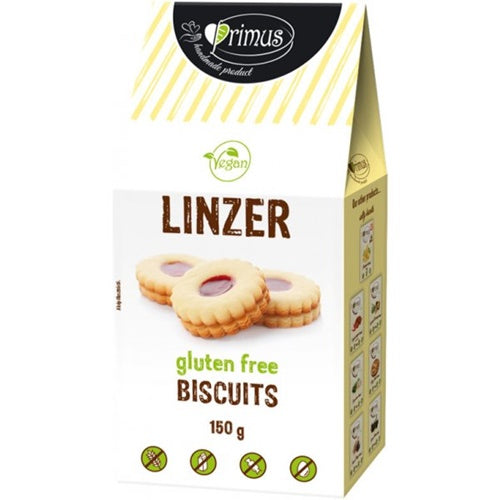 Linzer fara gluten cu indulcitor, Primus 150g