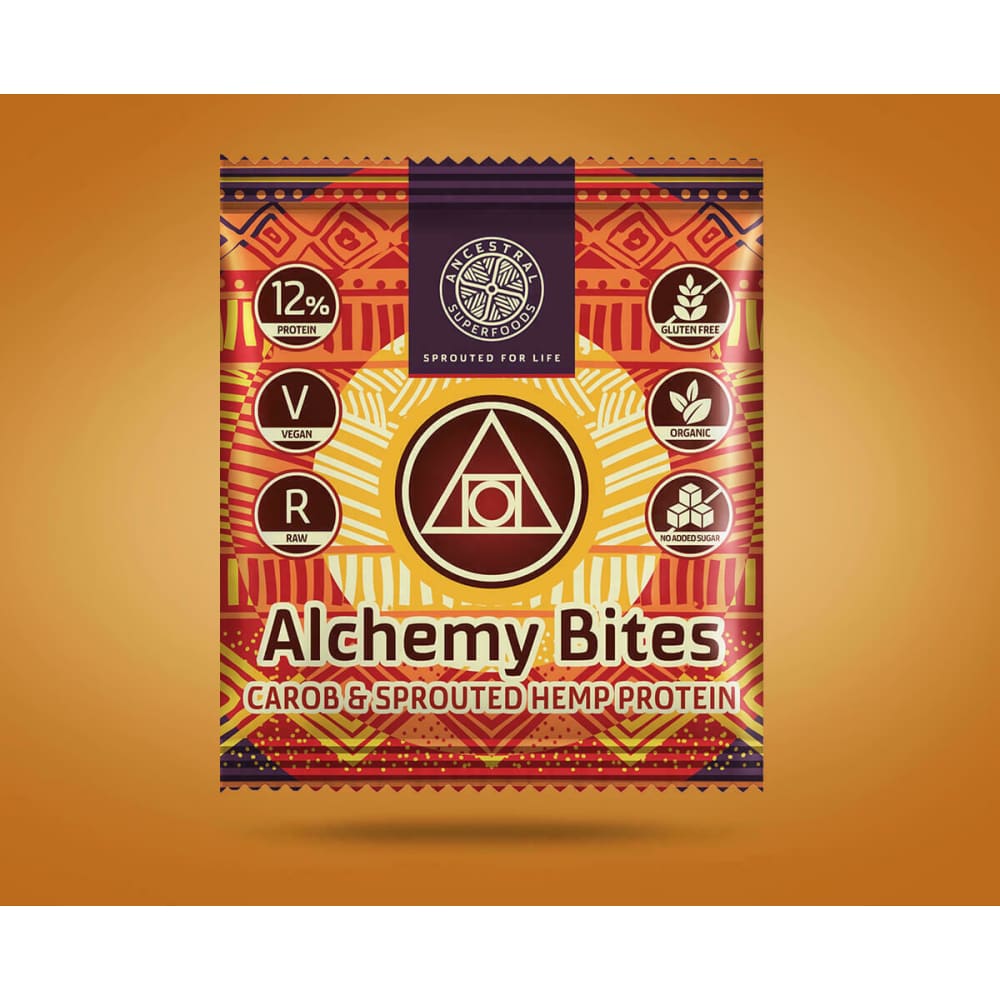 Alchemy Bites gustare fara gluten raw bio 40g - Ancestral