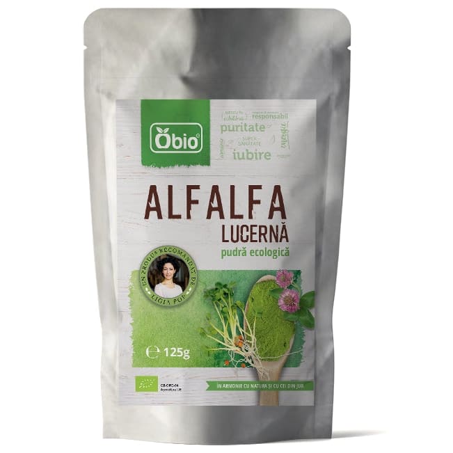 Alfalfa pulbere eco 125g OBIO - Obio - Superalimente si