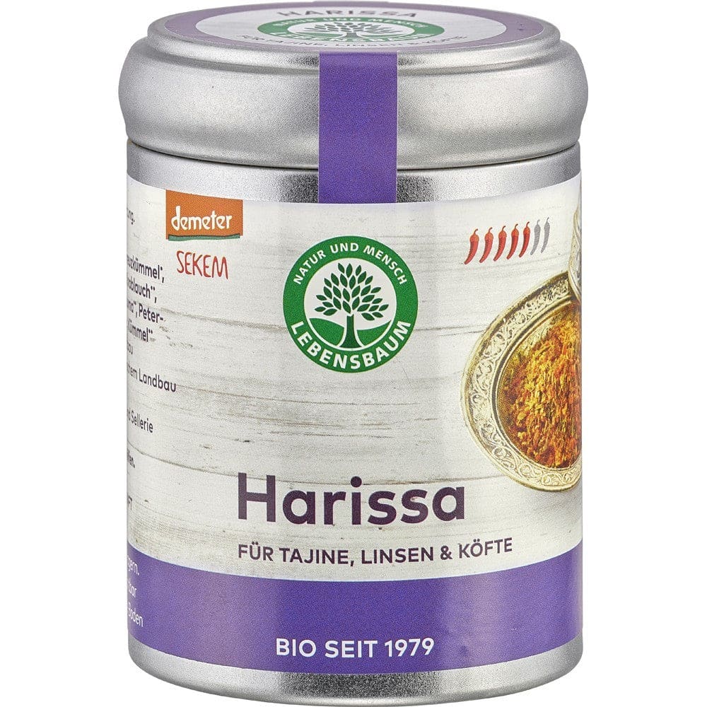 Amestec de condimente picante Harissa 70g - Lebensbaum -