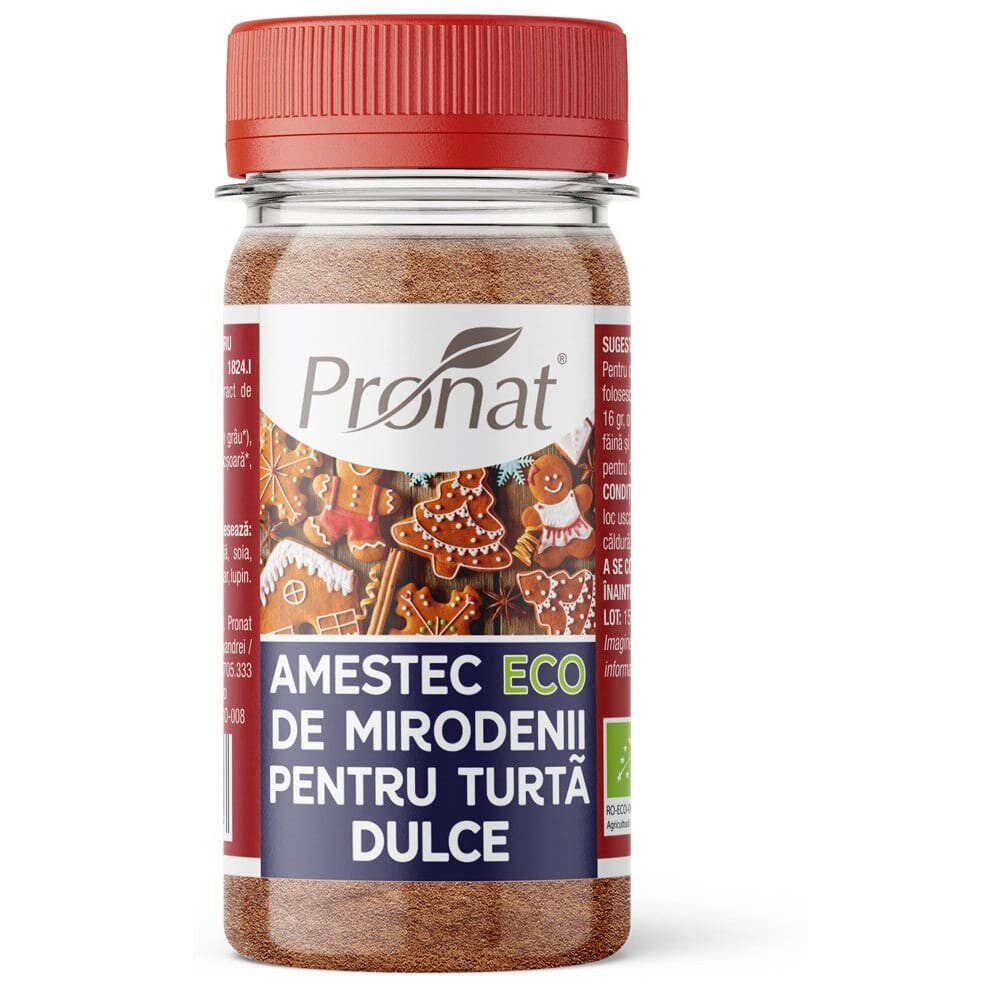 Amestec de mirodenii bio pentru turta dulce 50g - Pronat