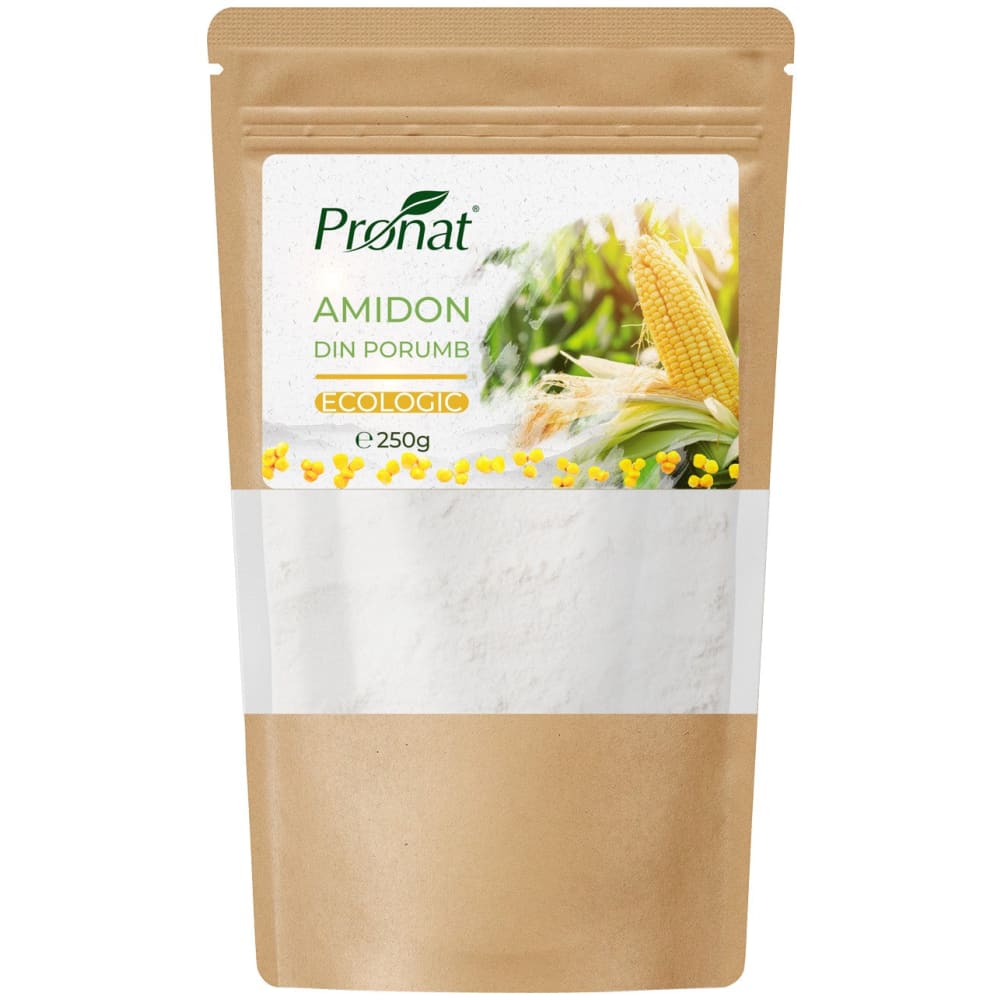 Amidon BIO de porumb 250g - Pronat Can Pack - Adaosuri