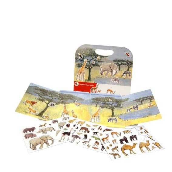 Animale din jungla - Set magnetic - Egmont Toys - Materiale