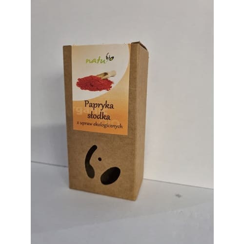 Ardei rosu dulce bio fara gluten Natu 50g