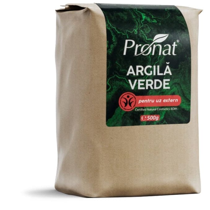 Argila verde fina pentru uz extern 500 gr Argital - Argital