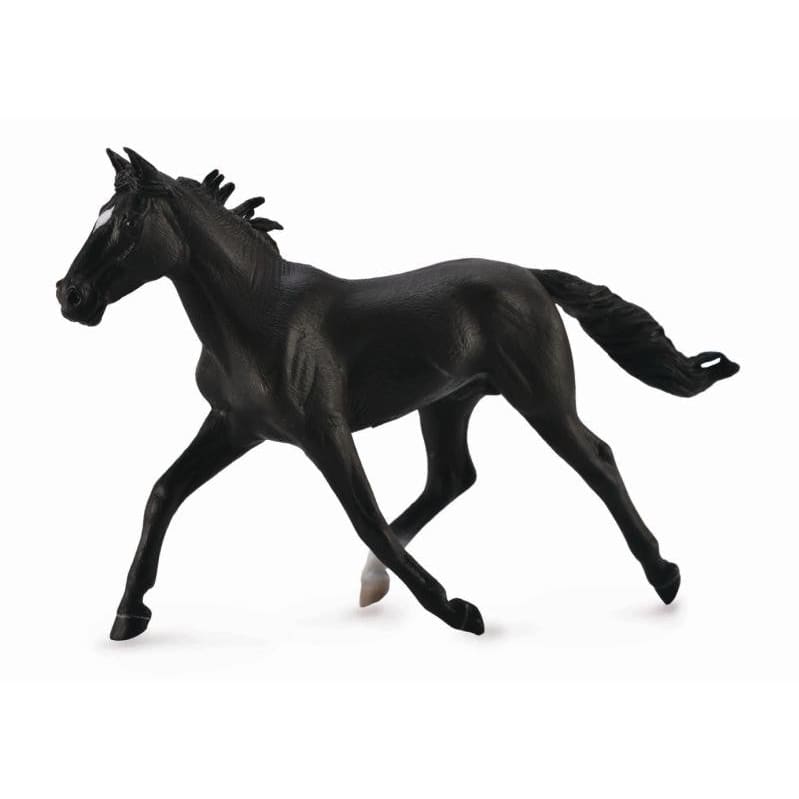 Armasar Standardbred Pacer Black - Animal figurina -