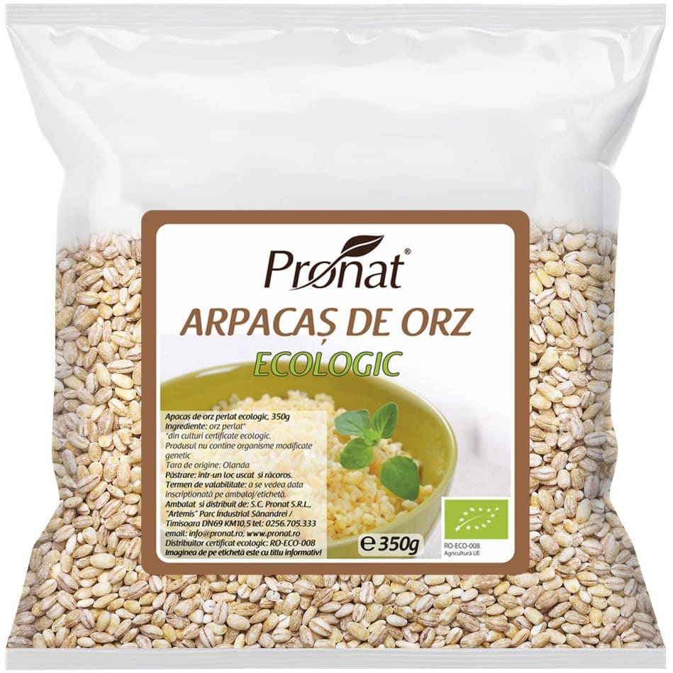 Arpacas de orz BIO 350g - Pronat Foil Pack - Cereale musli