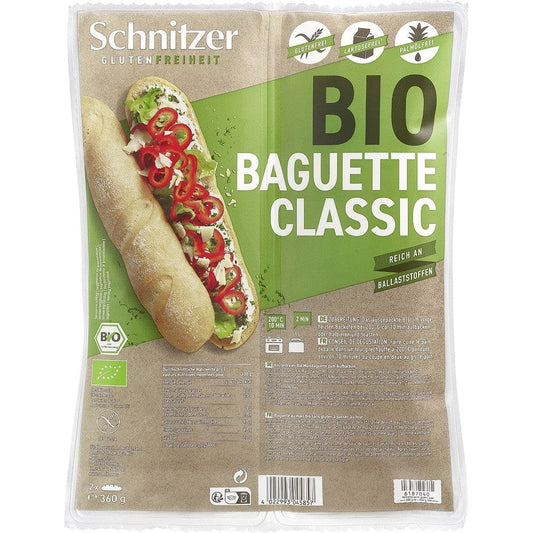 Bagheta clasica fara gluten 360g - Schnitzer