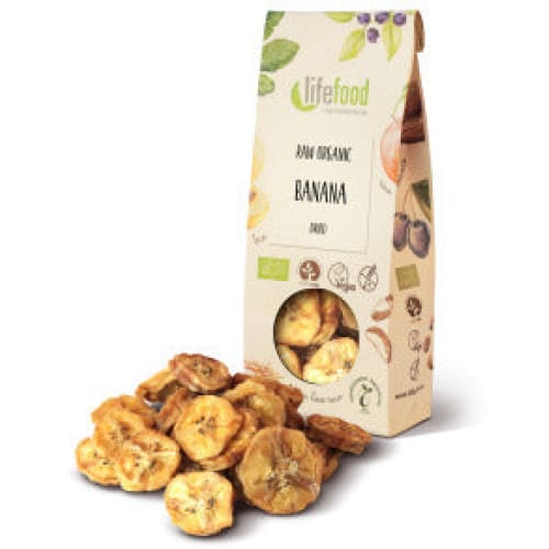 Banane uscate raw bio 100g Lifefood - Lifefood - Nuci