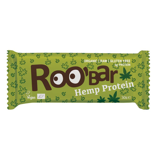 Baton Roobar cu canepa raw eco 30g - Roobar - Batoane si
