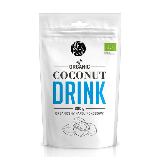 Bautura vegana din cocos - pulbere bio 200g - Diet-Food -