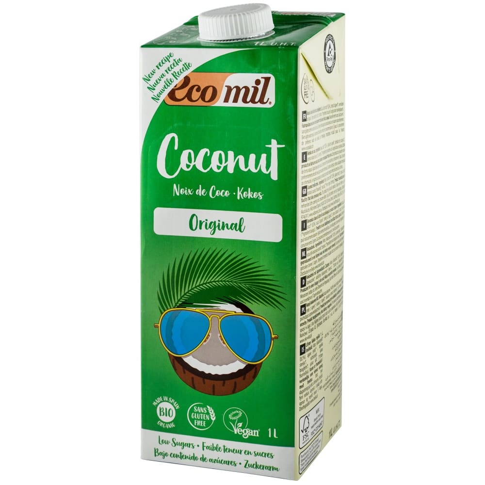 Bautura vegetala Bio de cocos 1 l Ecomil - Ecomil - Lapte
