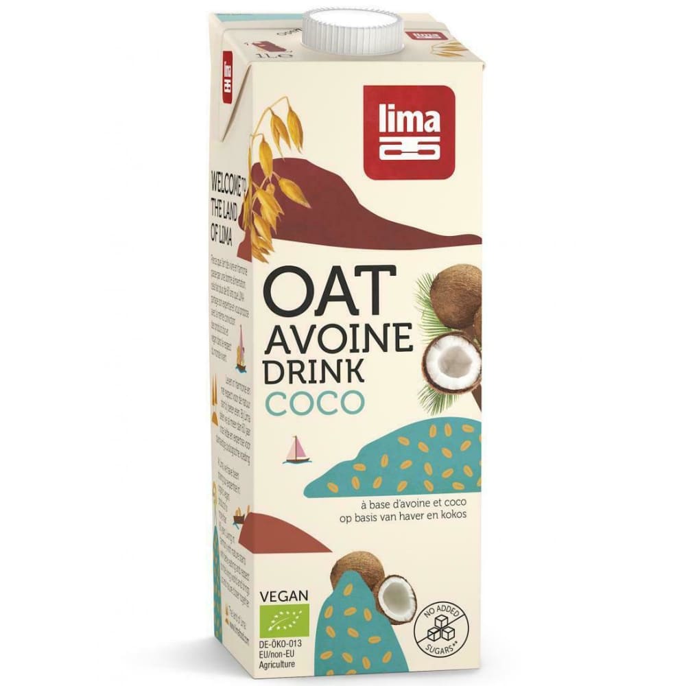 Bautura vegetala de ovaz cu cocos bio 1L Lima - Lima