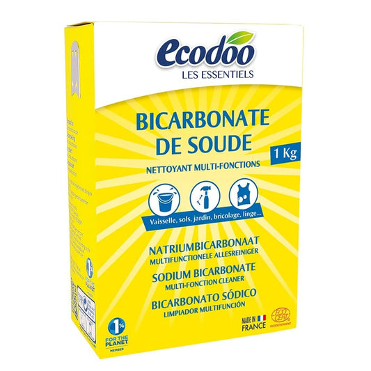 Bicarbonat de sodiu pentru menaj 1kg - Ecodoo - Ingrijire