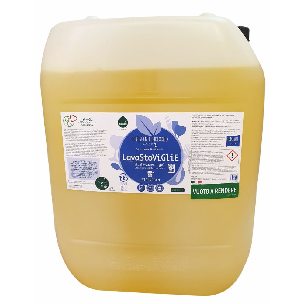 Biolu Gel ecologic pentru masina de spalat vase 20L - Biolu