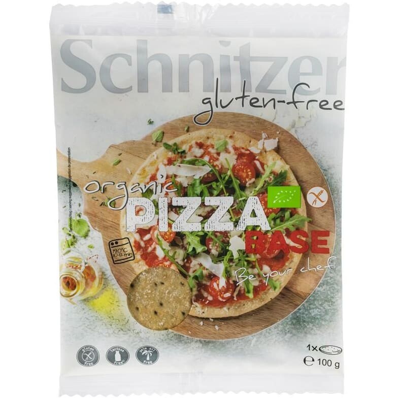 BLAT DE PIZZA BIO 100G SCHNITZER GLUTEN-FREE - Bio Corner