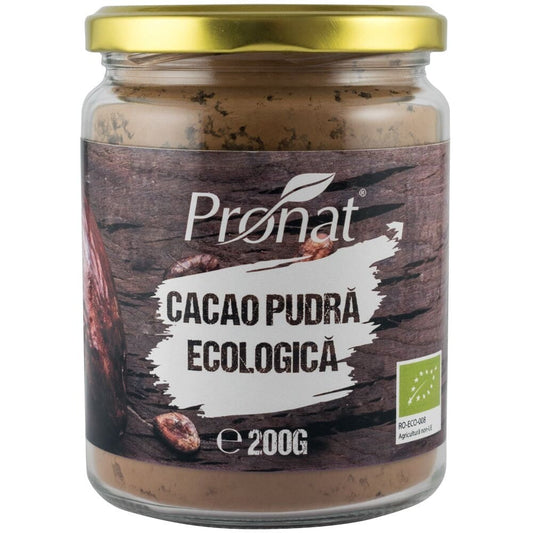 Cacao pudra BIO 200 g - Pronat Can Pack - Cacao