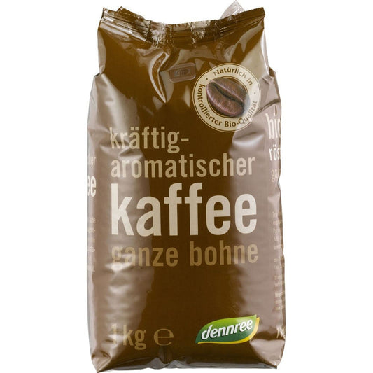 Cafea boabe Arabica si Robusta 1kg - Dennree - Cafea