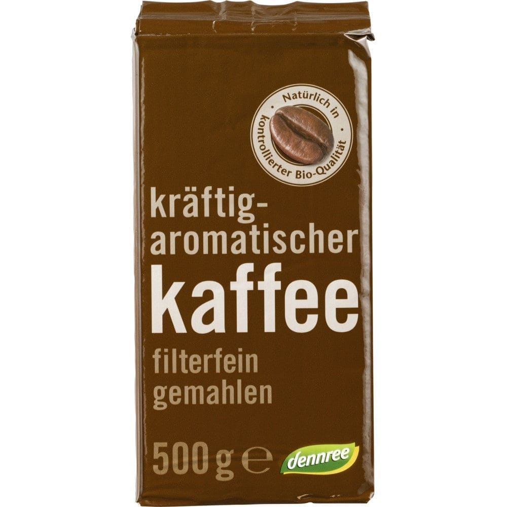 Cafea prajita macinata 500g - Dennree - Cafea