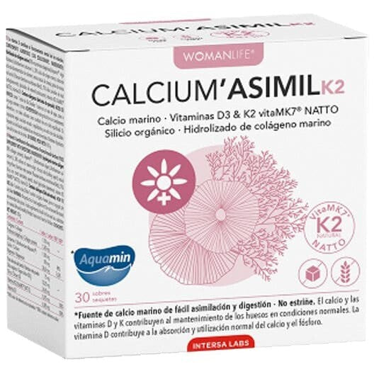 CALCIUM ASIMIL K2 30 PLICULETE 100 G DIETETICOS INTERSA