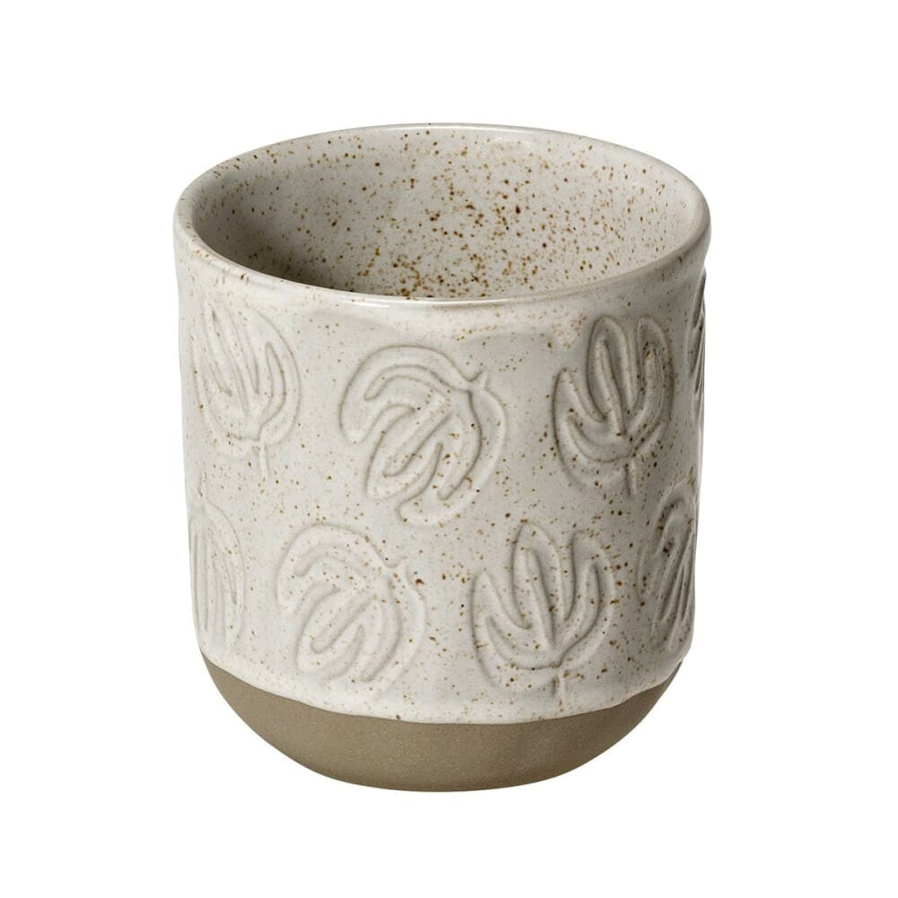 Cana din ceramica 0.2l cu design frunza - Altele