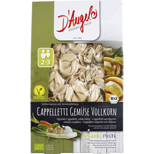 Cappelletti din cereale integrale umplute cu legume 250g -