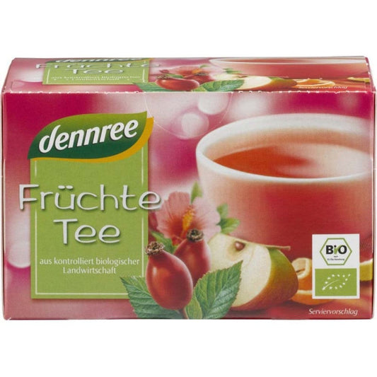 Ceai bio de fructe 40g - Dennree - Ceaiuri