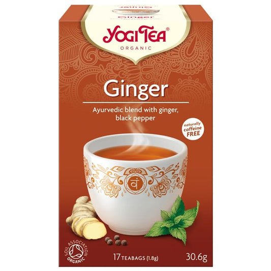 Ceai Bio de Ghimbir 17 pliculete 30.6gr Yogi Tea - Yogi Tea