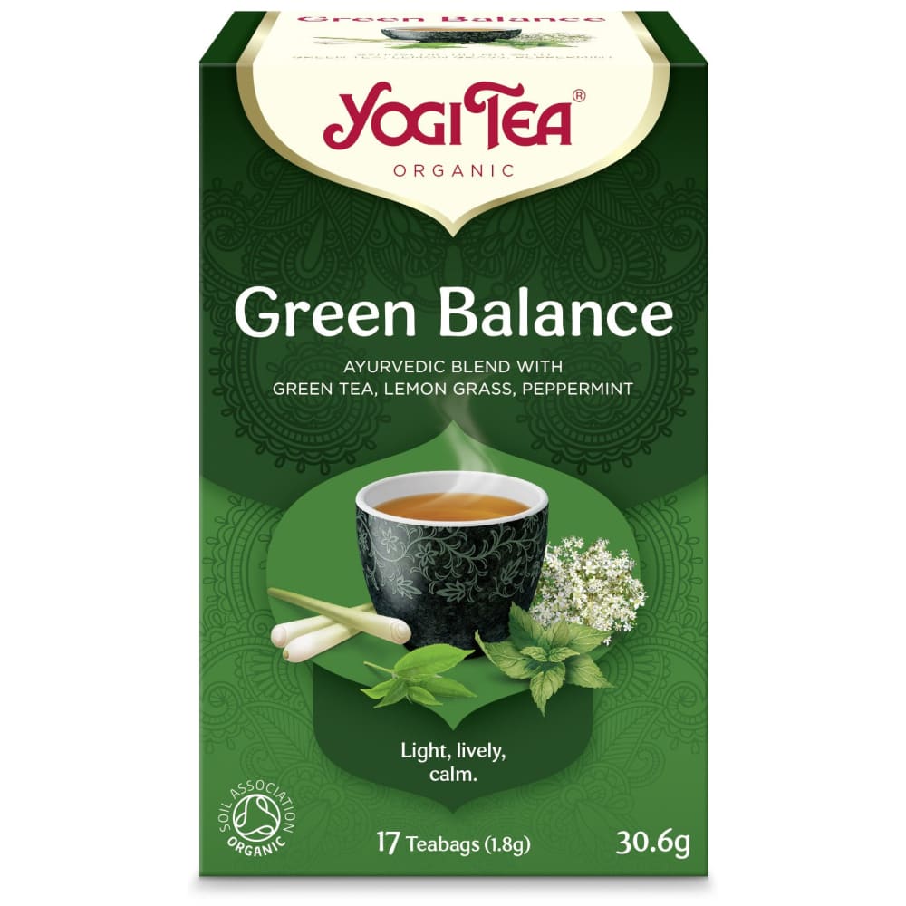 Ceai Bio ECHILIBRU VERDE 17 pliculete 30.6g Yogi Tea - Yogi