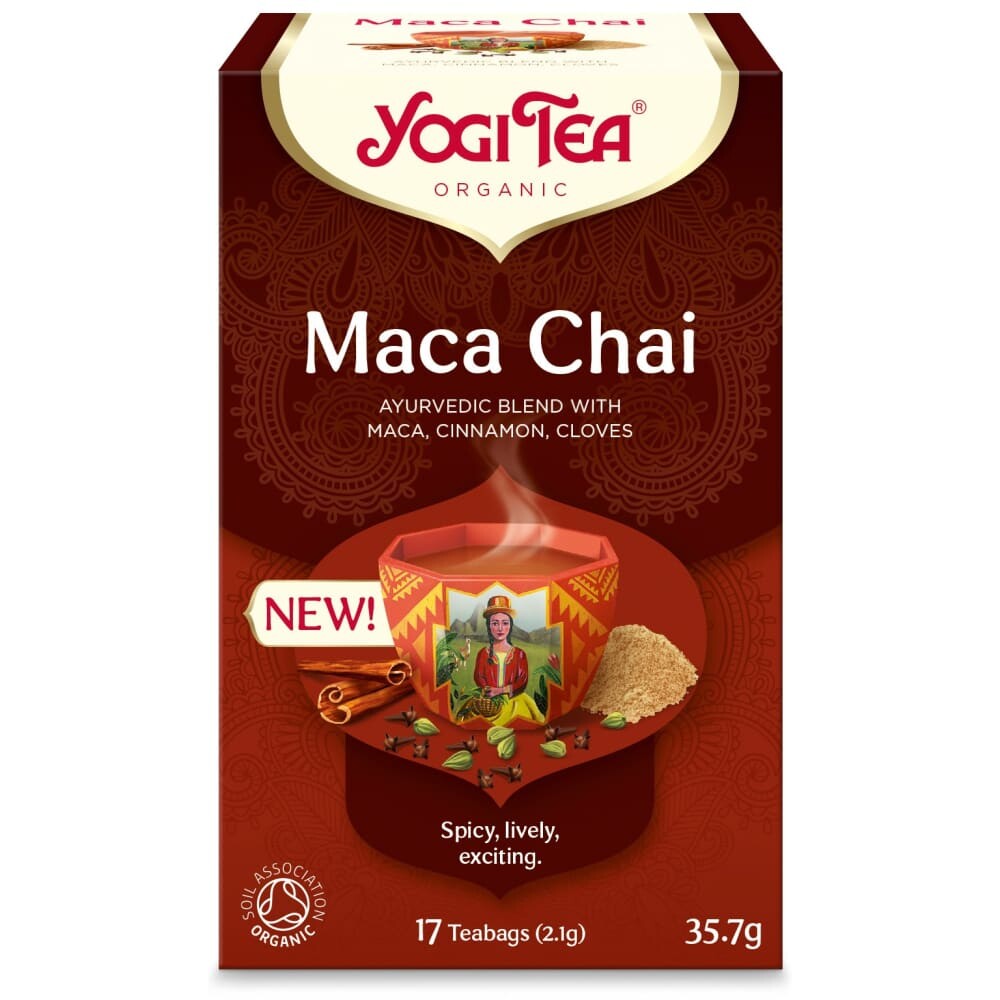 CEAI BIO MACA CHAI 17x2,1 g (35,7 g) YOGI TEA - Yogi Tea