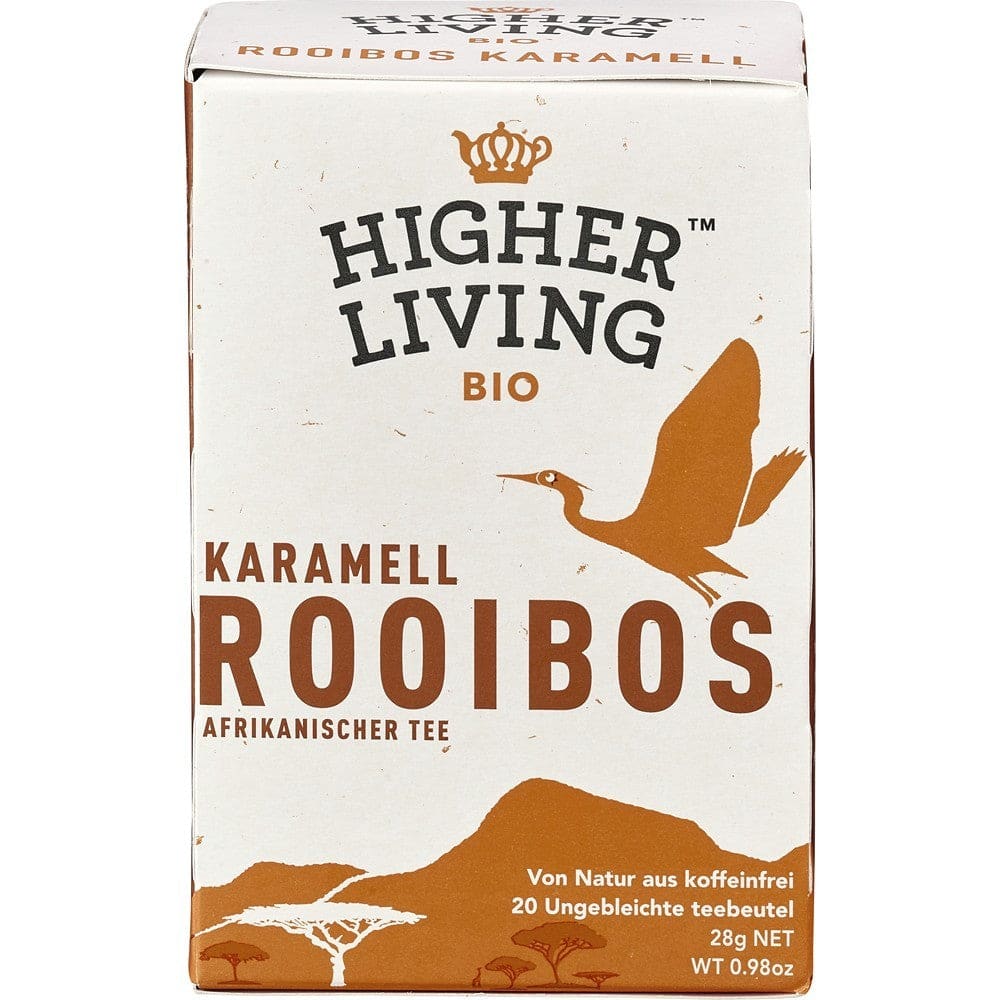 Ceai bio Rooibos caramel 40g - Higher Living - Ceaiuri