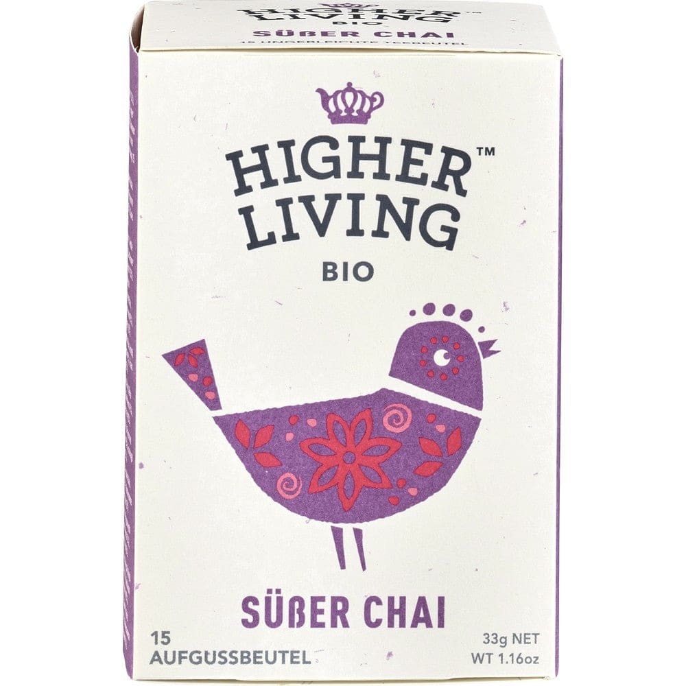 Ceai bio sweet Chai 33g - Higher Living - Ceaiuri