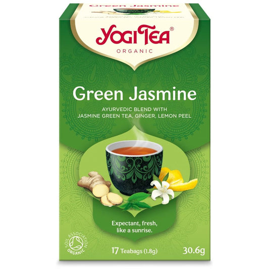 Ceai Bio VERDE cu IASOMIE 17 pliculete 30.6g Yogi Tea - Yogi