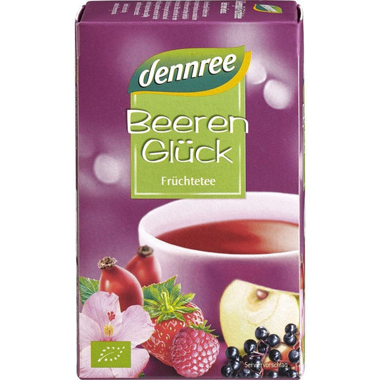 Ceai cu fructe de padure bio 40g - Dennree - Ceaiuri