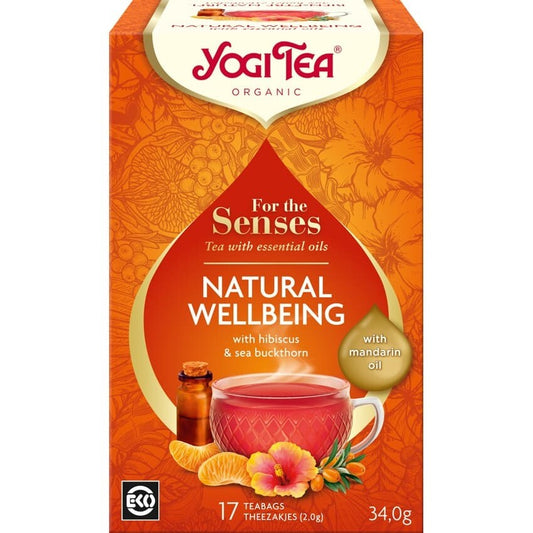 CEAI CU ULEI ESENTIAL NATURAL WELLBEING BIO 34G YOGI TEA