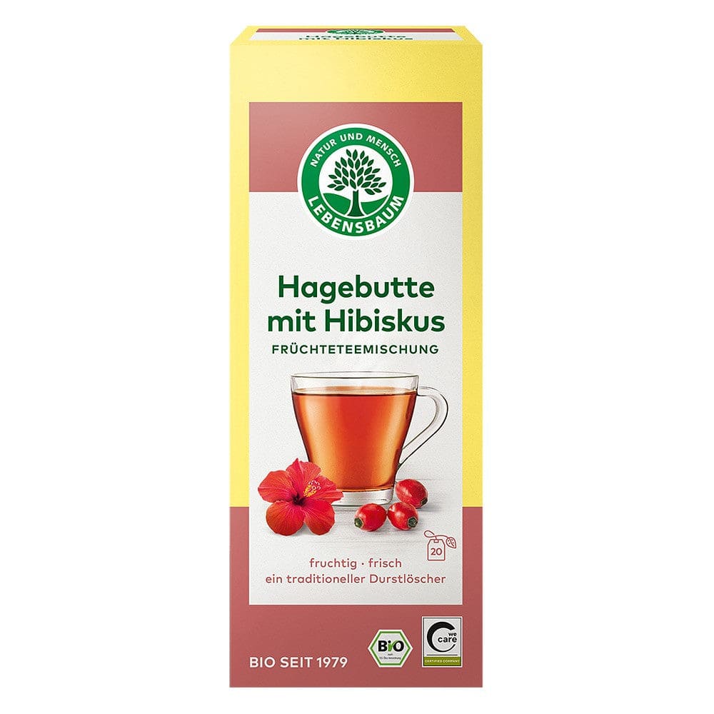 Ceai de macese si hibiscus bio 50g - Lebensbaum - Ceaiuri