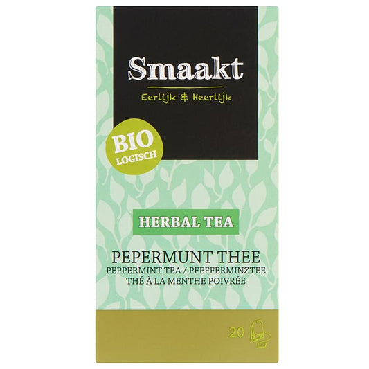 Ceai de menta bio 20 plicuri Smaakt - Smaakt - Ceaiuri