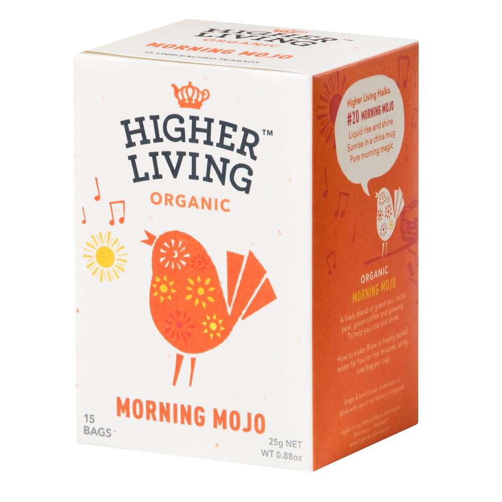 Ceai MORNING MOJO eco 15 plicuri Higher Living - Higher