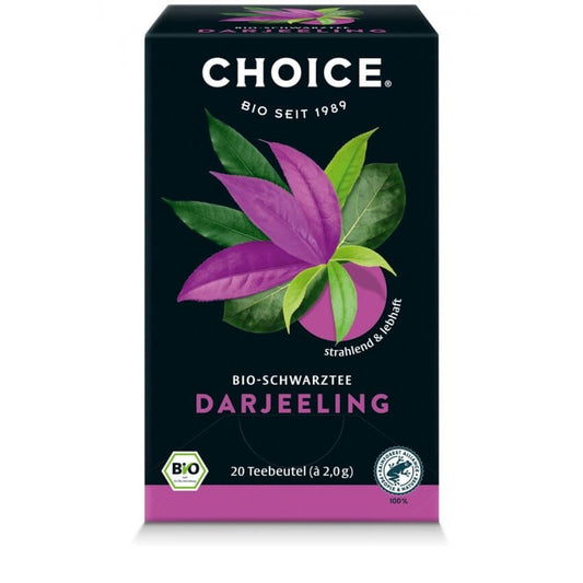 Ceai negru bio Darjeeling 20 pliculete a 2g / 40.0g