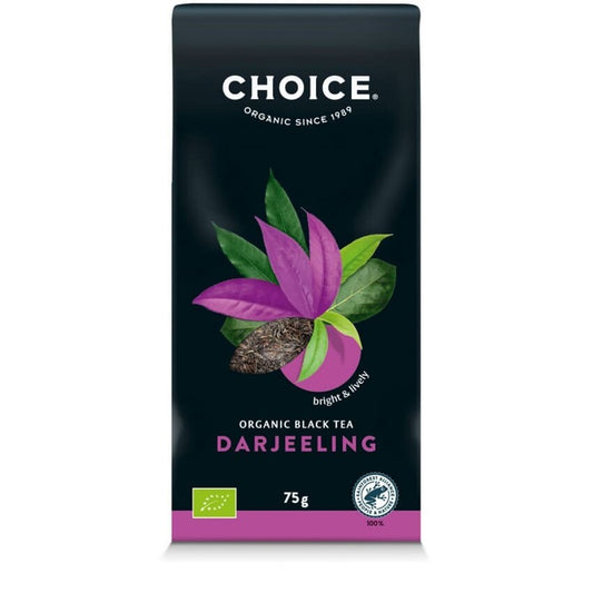 Ceai negru bio Darjeeling 75g Choice® - Choice