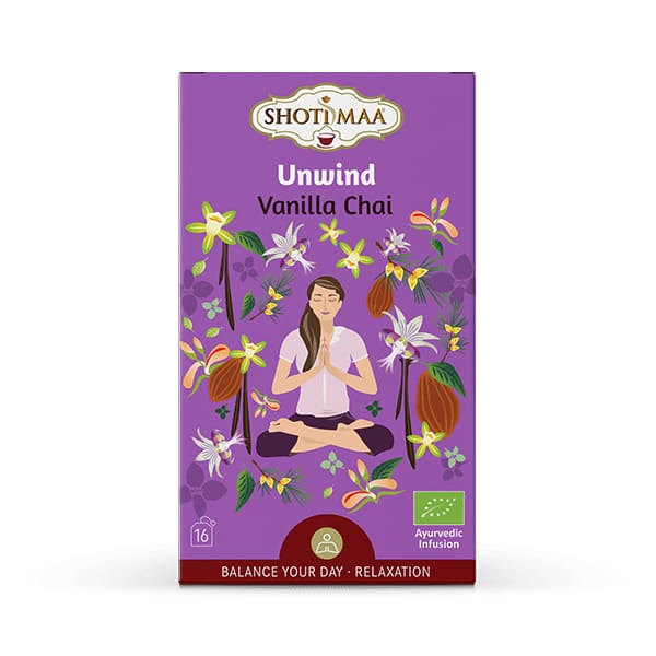 Ceai Shotimaa Sundial - Unwind - vanilla chai bio 16dz -