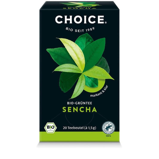 Ceai verde bio Sencha 20 pliculete a 1.5g / 30.0g Choice®