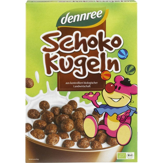 Cereale Bilute cu ciocolata 250g - Dennree - Cereale musli