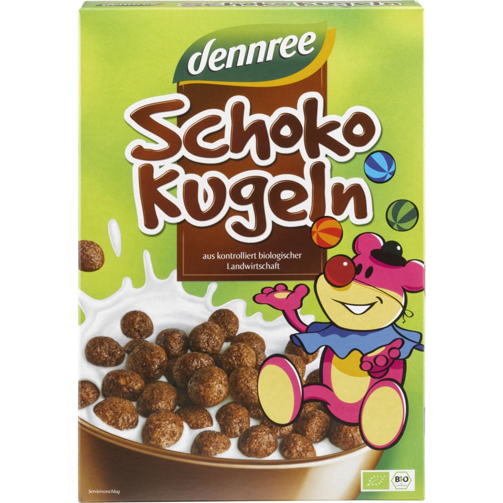 Cereale bilute cu ciocolata bio 250g Dennree - Dennree -