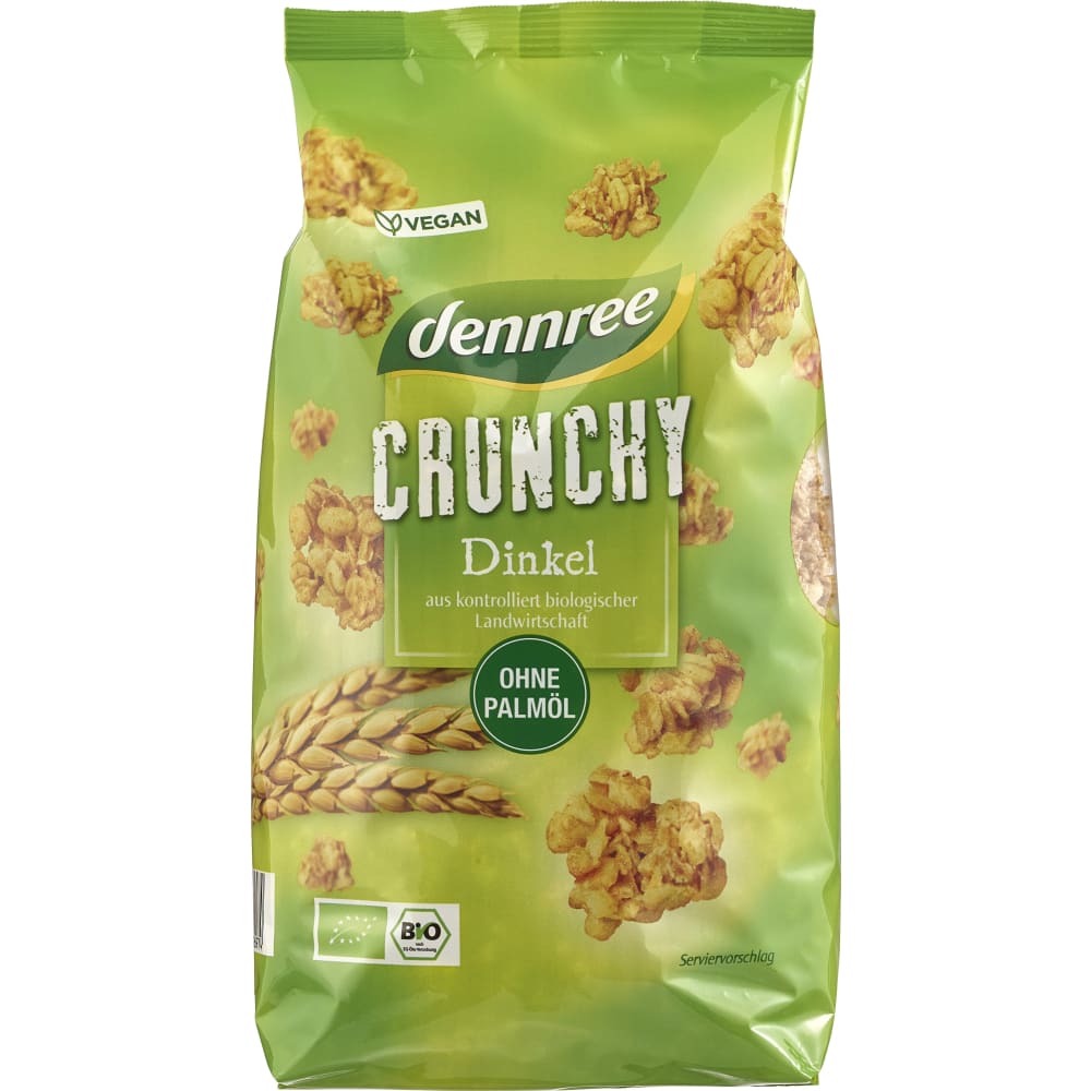 Cereale crunchy cu spelta bio 750g Dennree - Dennree