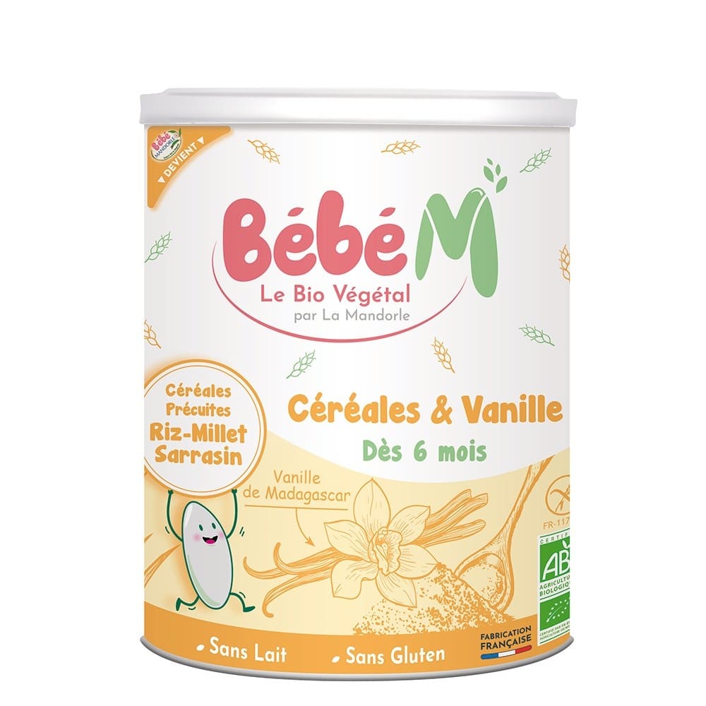 Cereale cu vanilie pentru bebeluși - de la 6 luni 400g -