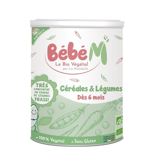 Cereale + legume pentru bebeluși - de la 6 luni 400g - Bébé
