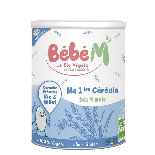 Cereale pentru bebeluși - de la 4 luni 400g - Bébé M -