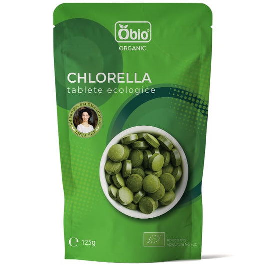 Chlorella tablete eco 125g Obio - Obio - Superalimente si