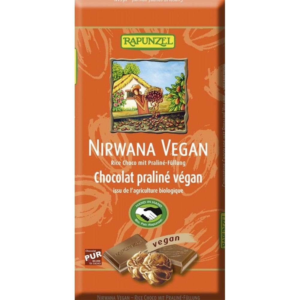 Ciocolata bio Vegana Nirwana 100g - Rapunzel - Ciocolata